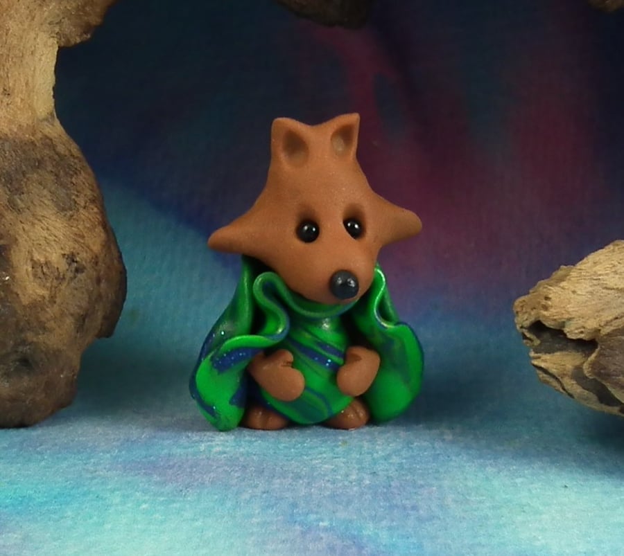 Little Fox 'Fergus' OOAK Sculpt by Ann Galvin