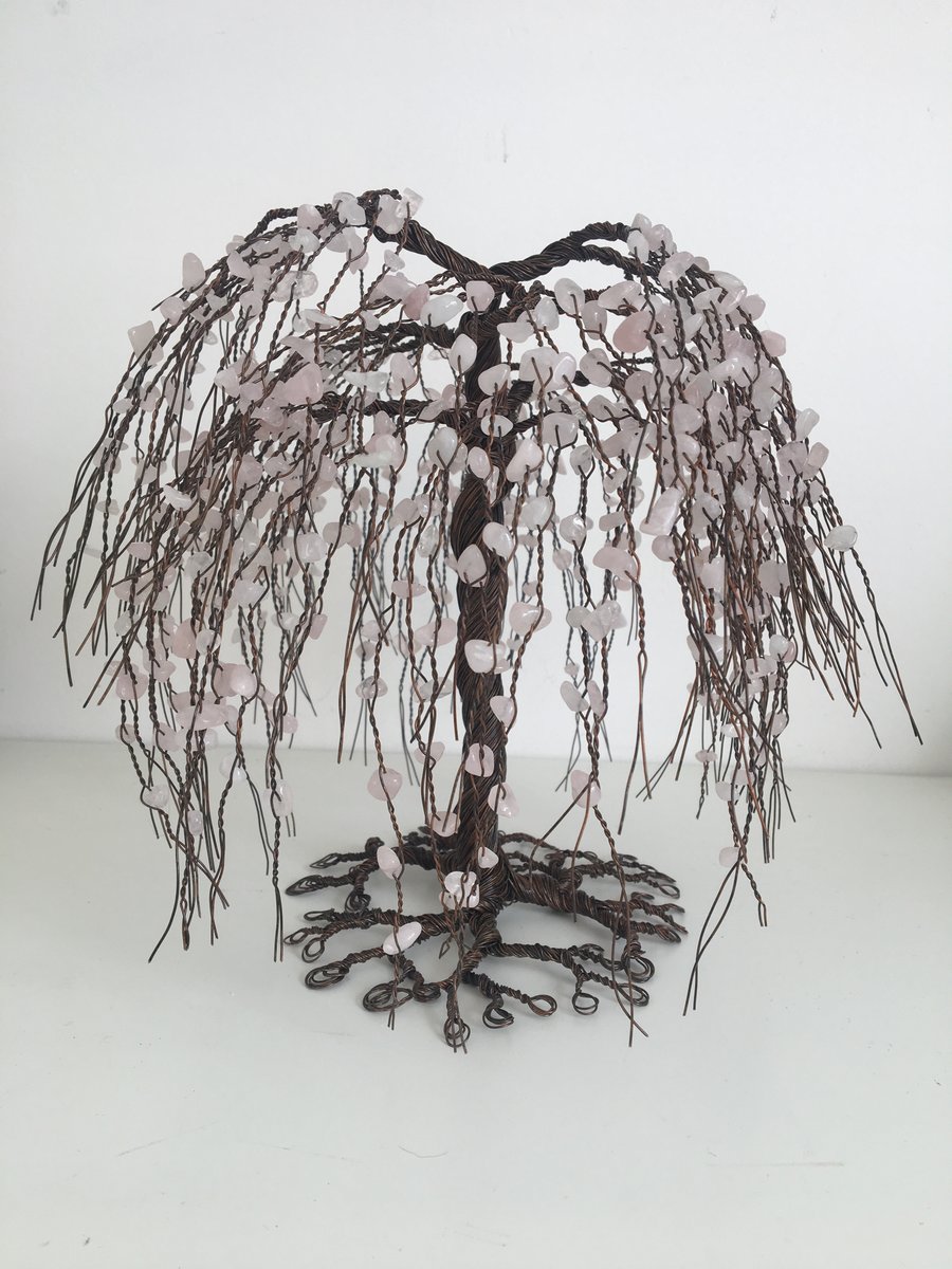 Wire Willow Tree Sculpture 
