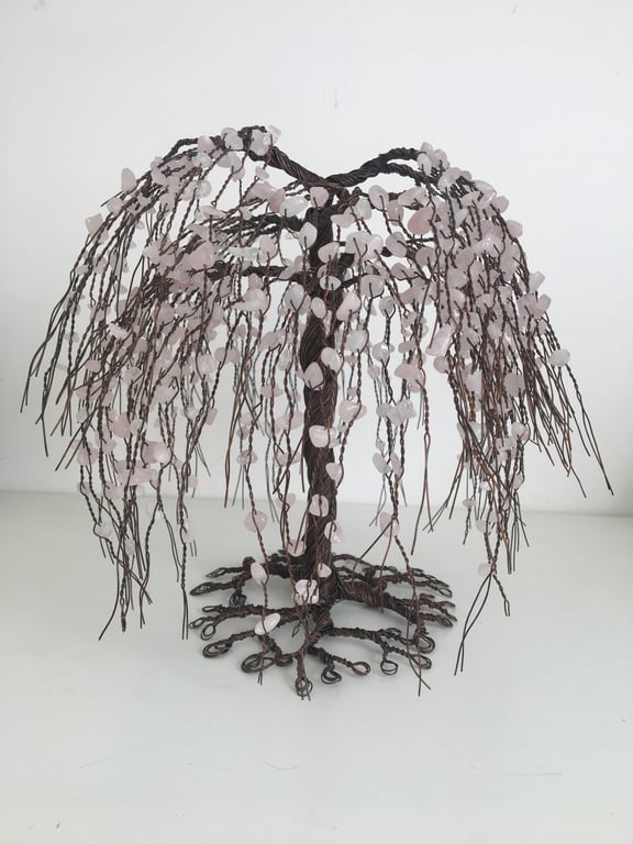 Wire Willow Tree Sculpture 