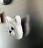 Cute Needle felted cat fridge magnet  - Image 7