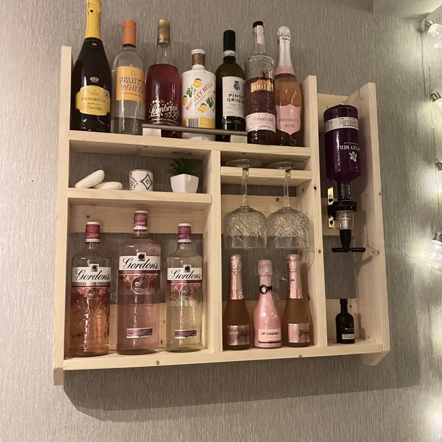 The 'Maisie' Wine & Gin Rack
