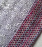 SOLD 'Harris Tweed' & Liberty London Fabric Print Reusable Notebook, Diary Cover - Image 3