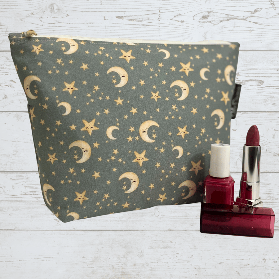 Makeup bags stars and moons