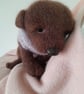 New Born Chocolate Labrador Puppy, dotpebblesknit Design, Knitted Puppy - Image 5