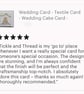 Tree Wedding Card: Woodland Textile Design - Image 4