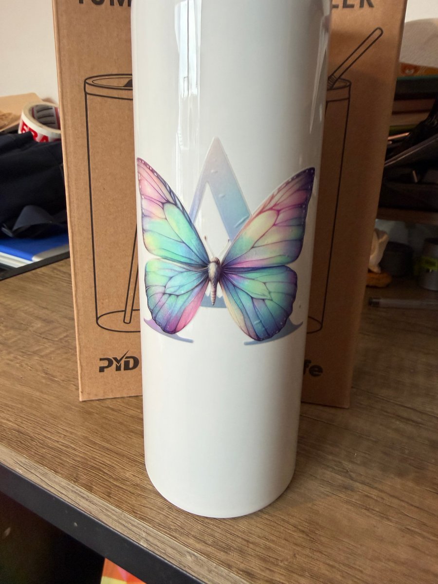 Butterfly with letter Design