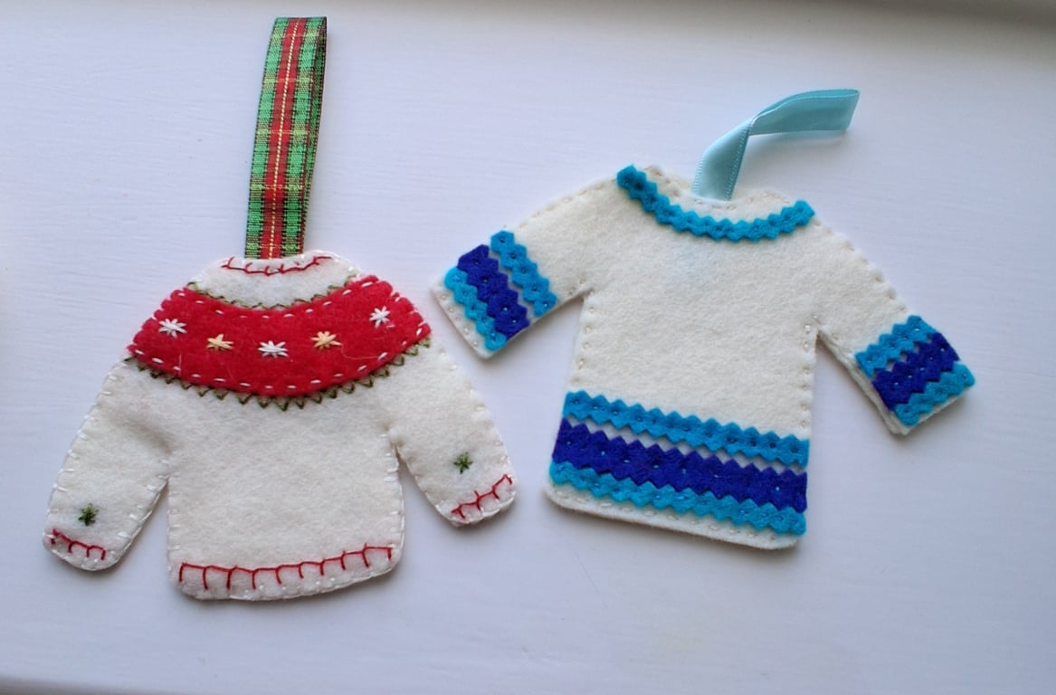 Christmas Jumper Decorations 