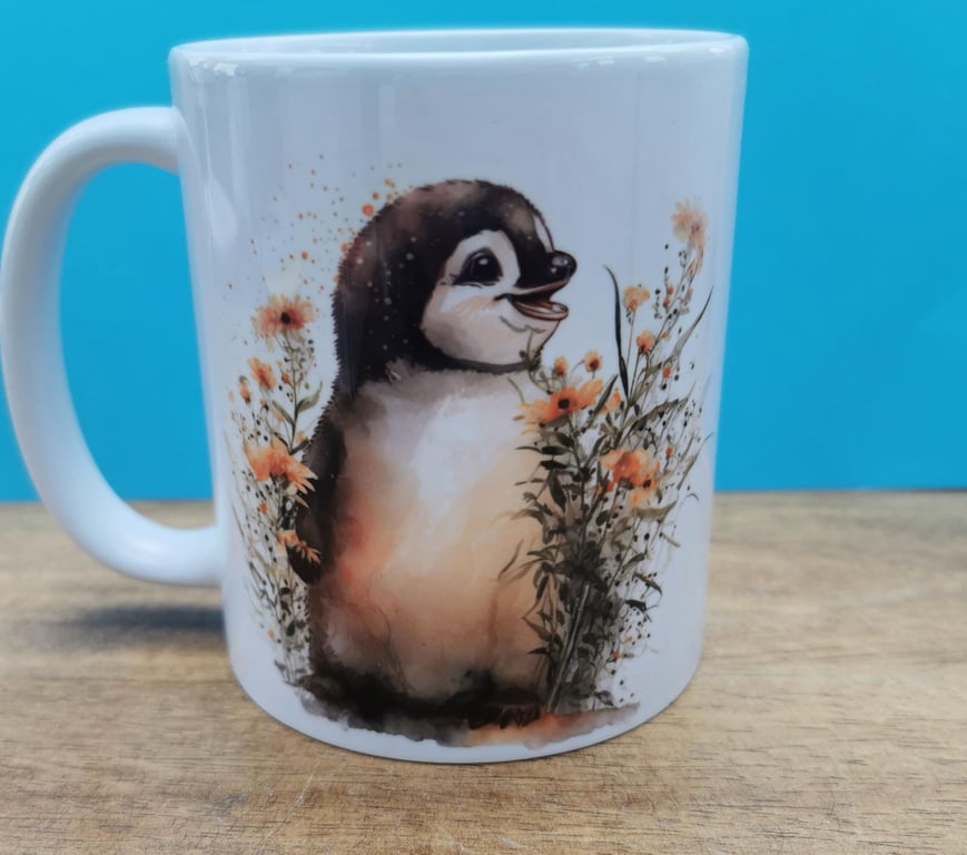 Mug, Happy Penguin Mug