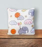 Children's Cushion, Nursery Mini Cushion, Handmade Cushion-Clouds-SMC69