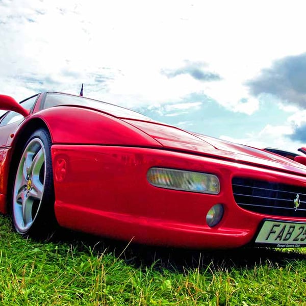 Ferrari Sports Motor Car Photograph Print