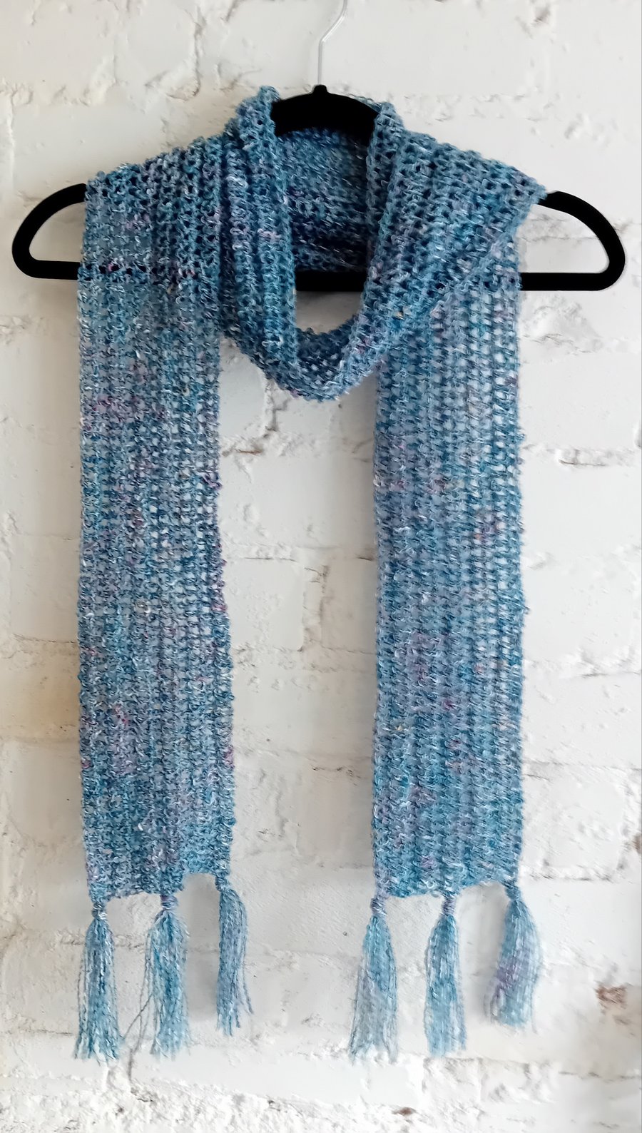 Crocheted scarf