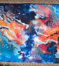 Hubble inspired space watercolour print - Image 3