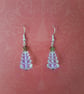 Crystal AB Christmas Tree Earrings - Image 4
