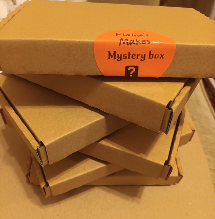 MYSTERY BOX containing Hand sewn wool blend felt items (cuteness overload)
