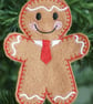 Dad gingerbread hanging tree ornament - Image 1