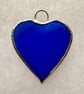 Stained glass small heart, BLUE variations - Image 9