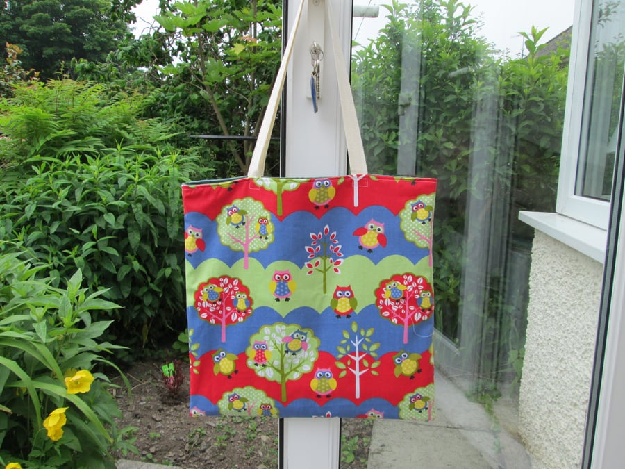 Cute Little Owls Tote Bag