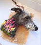 Needle Felted Lurcher Brooch - Image 4