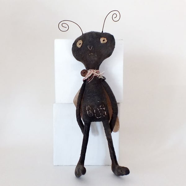 Primitive Bug, insect - Folksy