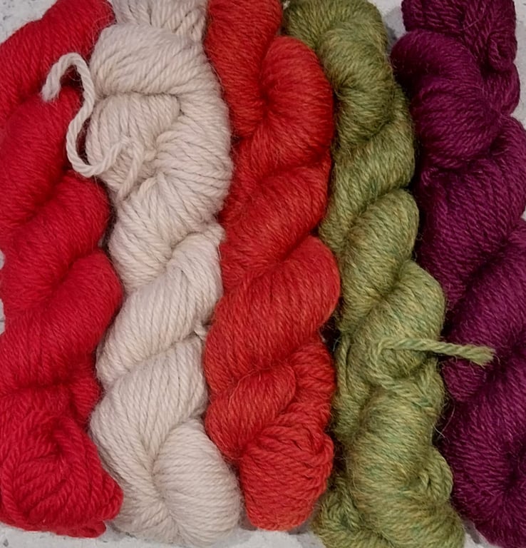 100g Yarn Craft Pack 5 x 20g Wool Alpaca DK