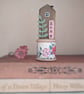 Little Wooden House on a Vintage Bobbin 'Home' 