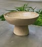 Handmade Stoneware Standing Bowl