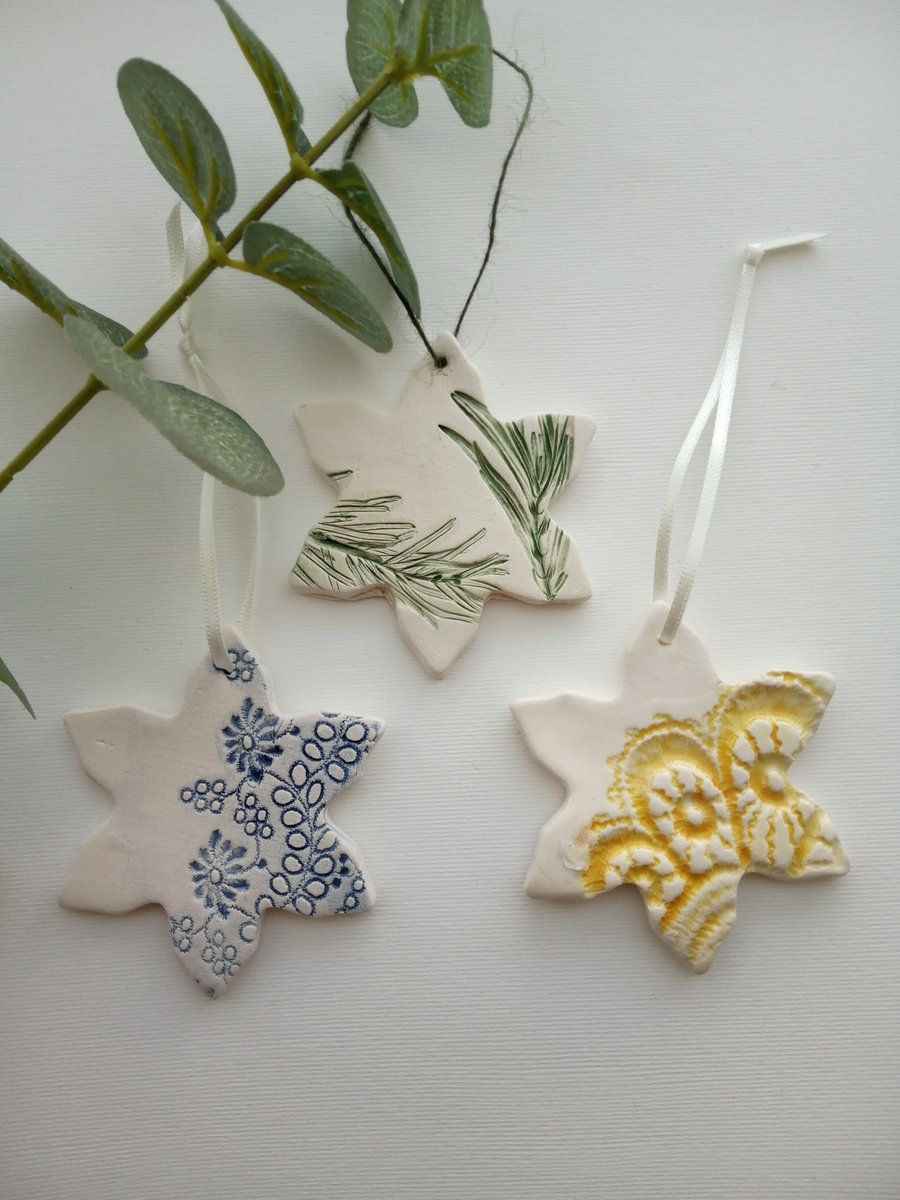 Ceramic Christmas tree decoration