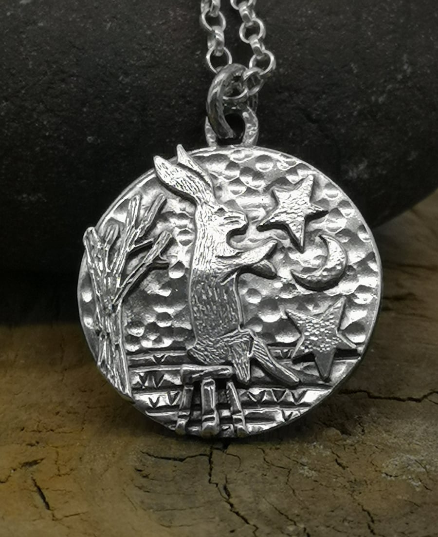 Juggling the Stars, Hare Pendant (reduced)