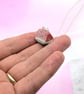 Watermelon Fizzy Sweet Necklace, Miniature Food Polymer Clay Jewellery - Image 2