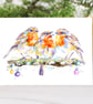 Robin Christmas Cards, set of 4 - Image 5