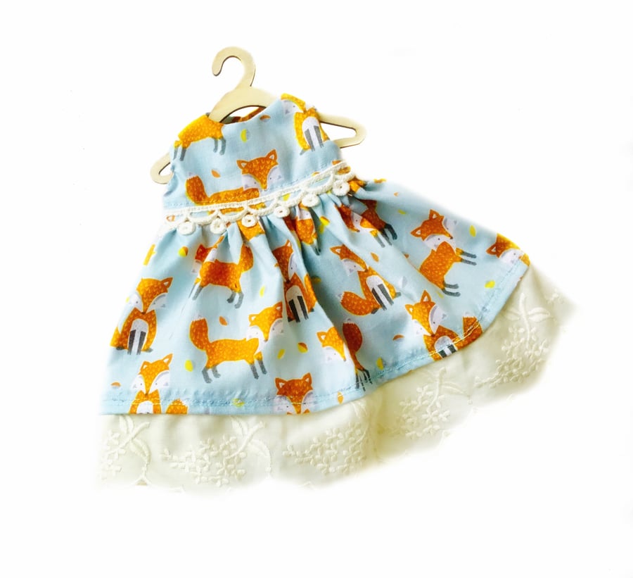 Reserved for Sue - Baby Fox Dress