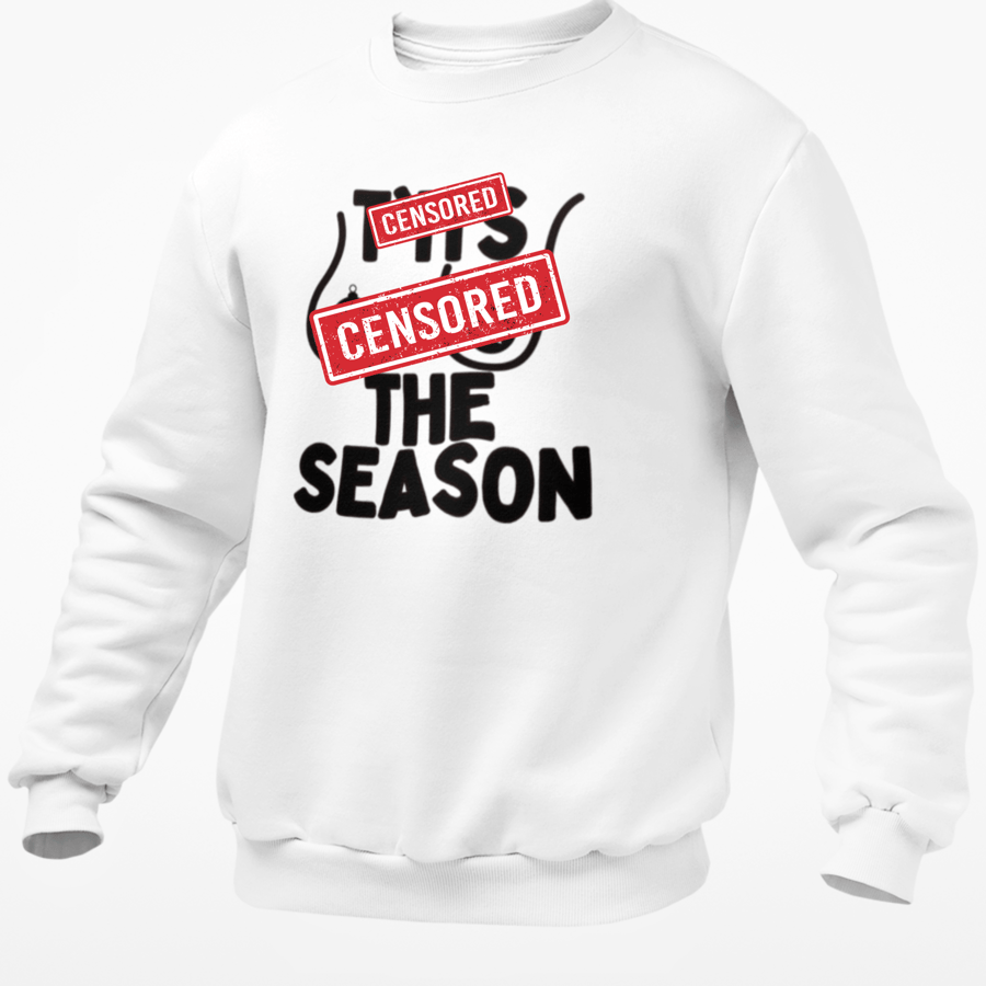 Ti.s The Season Rude Christmas JUMPER - Funny Novelty Christmas Pullover