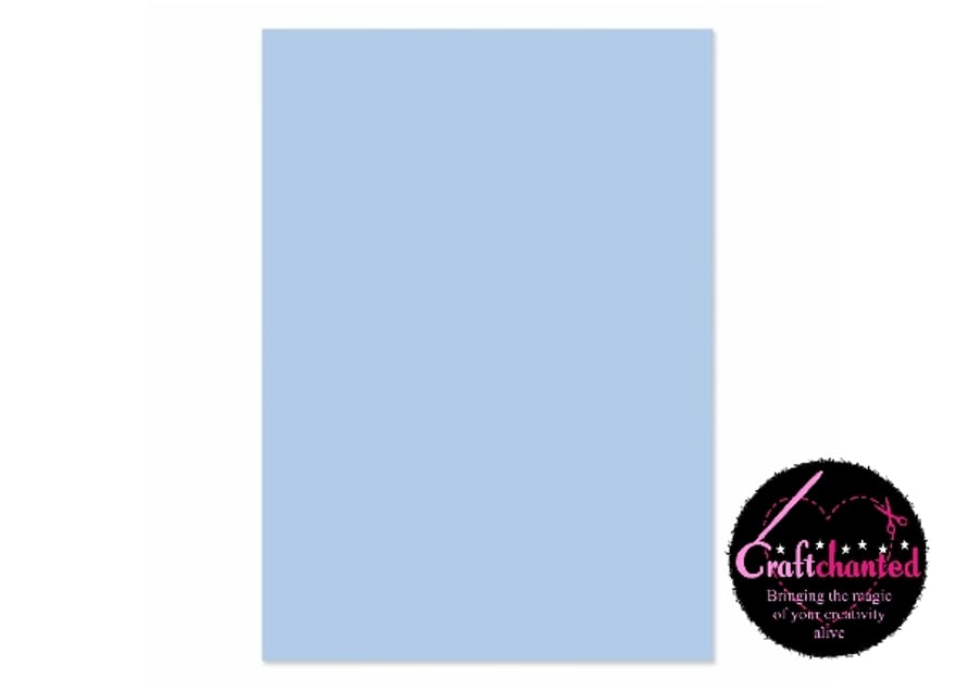 Hunkydory - Adorable Scorable - Powder Blue - A4 - 350gsm - 10 Sheets