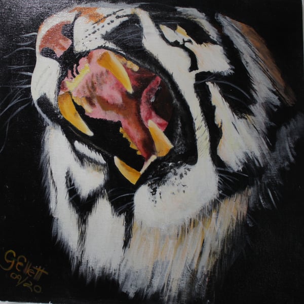 "Big Mouth" Tiger head