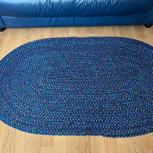 Handmade Jelly Roll Rug
