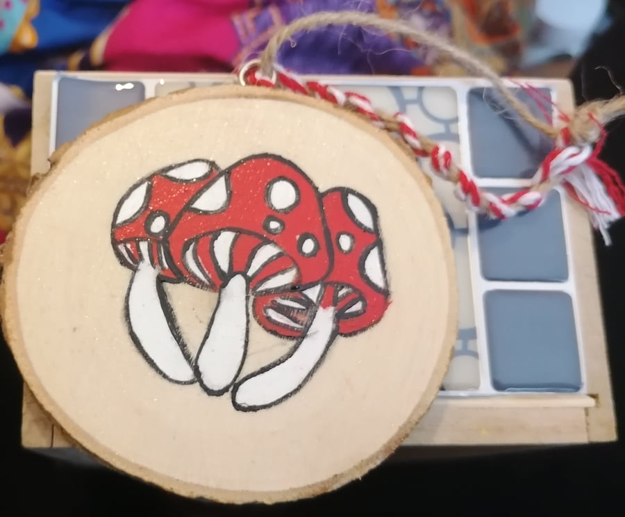 Toadstool decoration