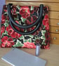 SOLD - Small Red Paeony Handbag - Image 2