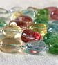 Multicoloured quartz semi precious nugget bead necklace - Image 2
