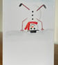Hand painted Personalised Christmas card - Image 2