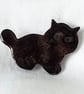 black kitten brooch - Image 3