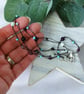 Mixed Gemstone Necklace or Wrap Bracelet on Waxed Cord - Image 3