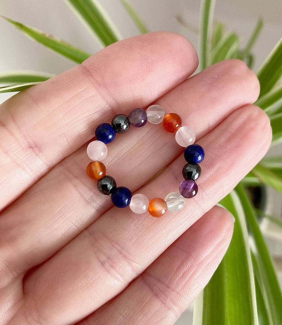 Arthritis Support Gemstone Ring