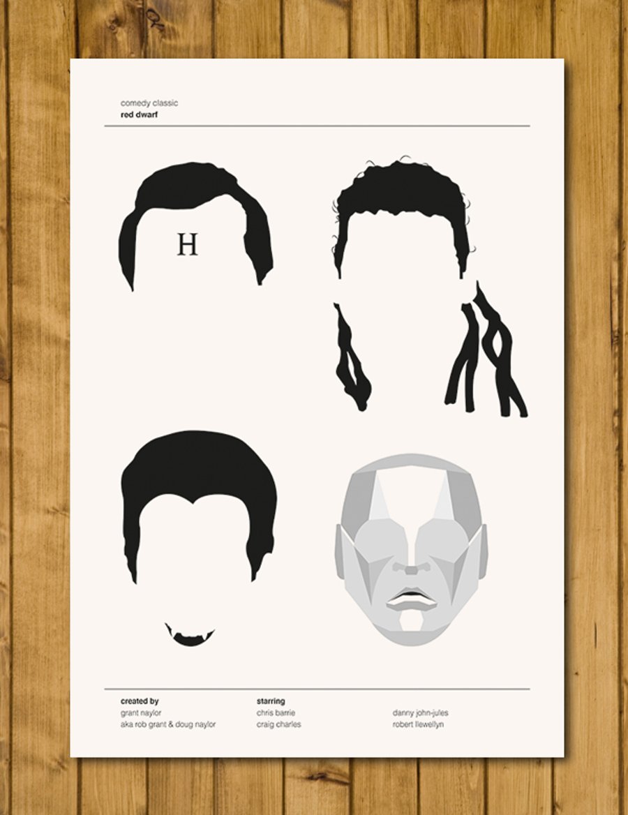 Red Dwarf - Comedy Classics Poster - Various Sizes