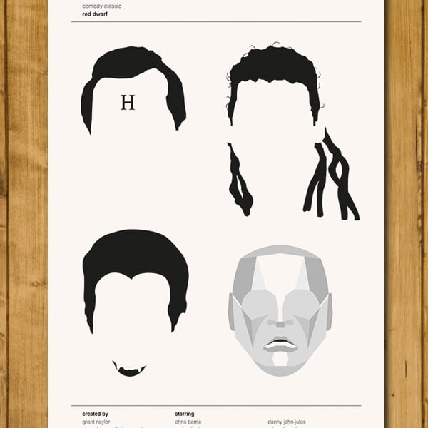 Red Dwarf - Comedy Classics Poster - Various Sizes