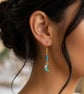 Celestial Moon Earrings in a Bottle - Image 3