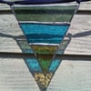 Stripy Stained Glass Bunting