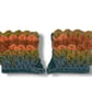 Crocheted Fingerless Dragon Scale Gloves - Image 6