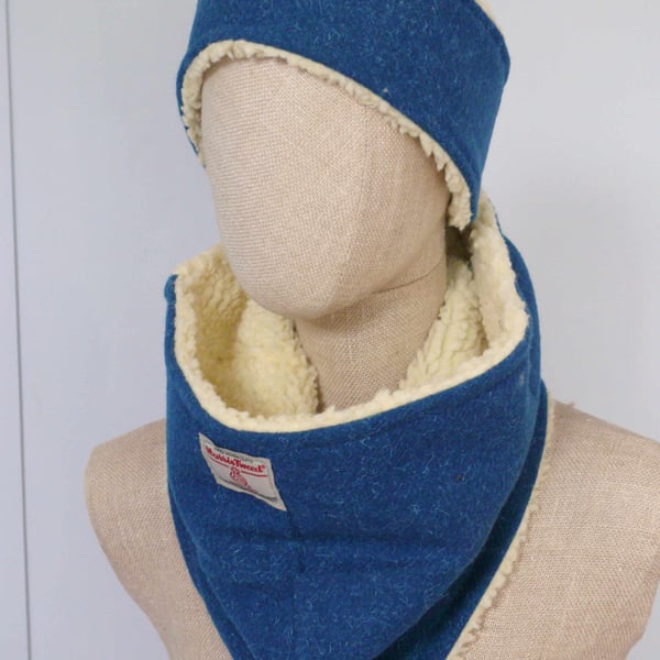 Harris Tweed Headband and Snood