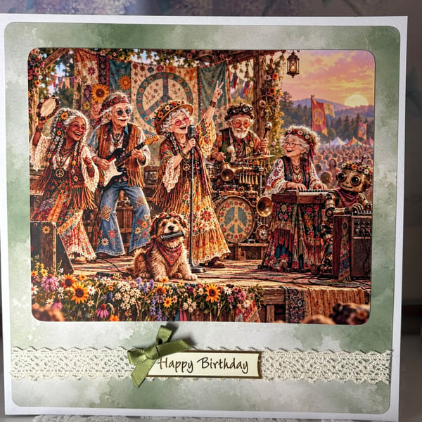 Greeting Card - Rock Concert Reunion - C 0016