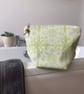 Hand Printed Linen Wash Bag, Toiletry Bag, Accessory Bag - Image 2